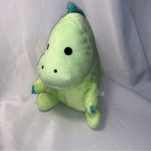 Pickle the Green Dinosaur Plush Toy 10” Older Hearts Spots Love